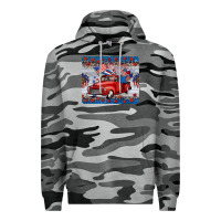 Slate Camo american truck 4th of july mousepad Premium Hoodie - BarkalooDesign