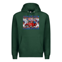 Sports Green american truck 4th of july mousepad Premium Hoodie - BarkalooDesign