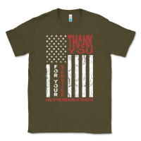 Army Green thank you for your service   veterans day t Classic Tee - maiPhamDesign