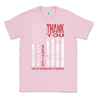 Bubblegum Pink thank you for your service   veterans day t Classic Tee - maiPhamDesign