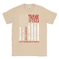 Mushroom thank you for your service   veterans day t Classic Tee - maiPhamDesign