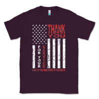 Plum thank you for your service   veterans day t Classic Tee - maiPhamDesign