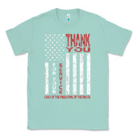 Seafoam thank you for your service   veterans day t Classic Tee - maiPhamDesign