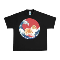 Black rough collie t  shirt rough collie gifts   ocean waves surfing rough c Urban Heavy Tee - linhVisuals