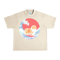 Sandshell rough collie t  shirt rough collie gifts   ocean waves surfing rough c Urban Heavy Tee - linhVisuals