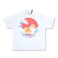 White rough collie t  shirt rough collie gifts   ocean waves surfing rough c Urban Heavy Tee - linhVisuals