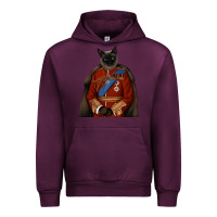 Mauve Wine Pet Portraits, Custom Pet Portraits, Renaissance Pet Portraits, Custom Urban Hoodie - RanaPortraitStore