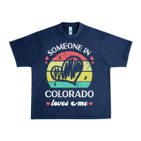 Navy someone in colorado loves me t  shirt someone in colorado loves me fun Urban Heavy Tee - linhVisuals