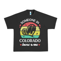 Pigment Black someone in colorado loves me t  shirt someone in colorado loves me fun Urban Heavy Tee - linhVisuals
