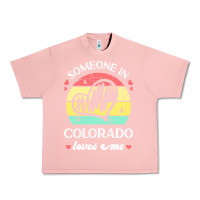 Salmon someone in colorado loves me t  shirt someone in colorado loves me fun Urban Heavy Tee - linhVisuals