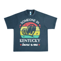 Midnight Navy someone in kentucky loves me t  shirt someone in kentucky loves me fun Urban Heavy Tee - linhVisuals