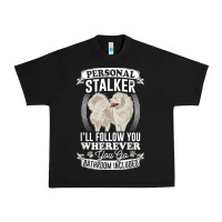 Black great pyrenees stalker great pyrenees gifts great pyrenees t shirt Urban Heavy Tee - linhVisuals