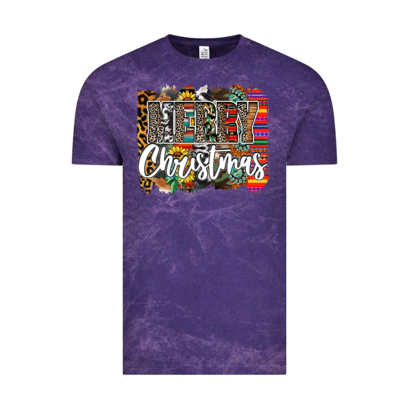 Western Merry Christmas Vintage Tee by CowhideDigitalArt | Teevron