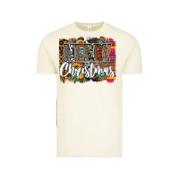 Vintage Arctic Western Merry Christmas Vintage Tee - CowhideDigitalArt