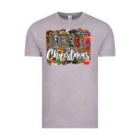 Vintage Zinc Western Merry Christmas Vintage Tee - CowhideDigitalArt