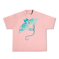Salmon hawaii tribal manta ray hawaiian shirt shark lover t shirt Urban Heavy Tee - linhVisuals
