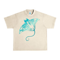 Sandshell hawaii tribal manta ray hawaiian shirt shark lover t shirt Urban Heavy Tee - linhVisuals