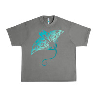 Tornado hawaii tribal manta ray hawaiian shirt shark lover t shirt Urban Heavy Tee - linhVisuals