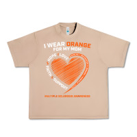 Burro i wear orange for my mom ms multiple sclerosis awareness t shirt Urban Heavy Tee - linhVisuals