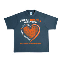 Midnight Navy i wear orange for my mom ms multiple sclerosis awareness t shirt Urban Heavy Tee - linhVisuals