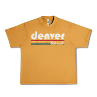 Peanut Butter denver colorado vintage 70's 80's retro style men women t shirt Urban Heavy Tee - linhVisuals