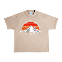 French Oak retro vintage steamboat springs colorado distressed t shirt Urban Heavy Tee - linhVisuals