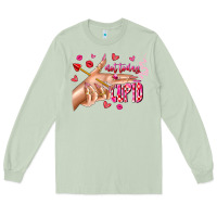 Matcha Not Today Cupid Long Sleeve Tee - CowhideDigitalArt