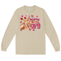 Mushroom Not Today Cupid Long Sleeve Tee - CowhideDigitalArt