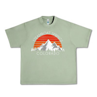 Oil Green retro vintage steamboat springs colorado distressed t shirt Urban Heavy Tee - linhVisuals