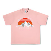 Salmon retro vintage steamboat springs colorado distressed t shirt Urban Heavy Tee - linhVisuals