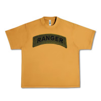 Peanut Butter army ranger tab subdued infantry grunt pullover hoodie Urban Heavy Tee - linhVisuals