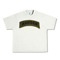 Pistachio army ranger tab subdued infantry grunt pullover hoodie Urban Heavy Tee - linhVisuals