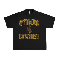 Kids Wyoming Cowboys Apparel Gameday Arch Over Cowboys T Shirt Urban Heavy Tee | Teevron