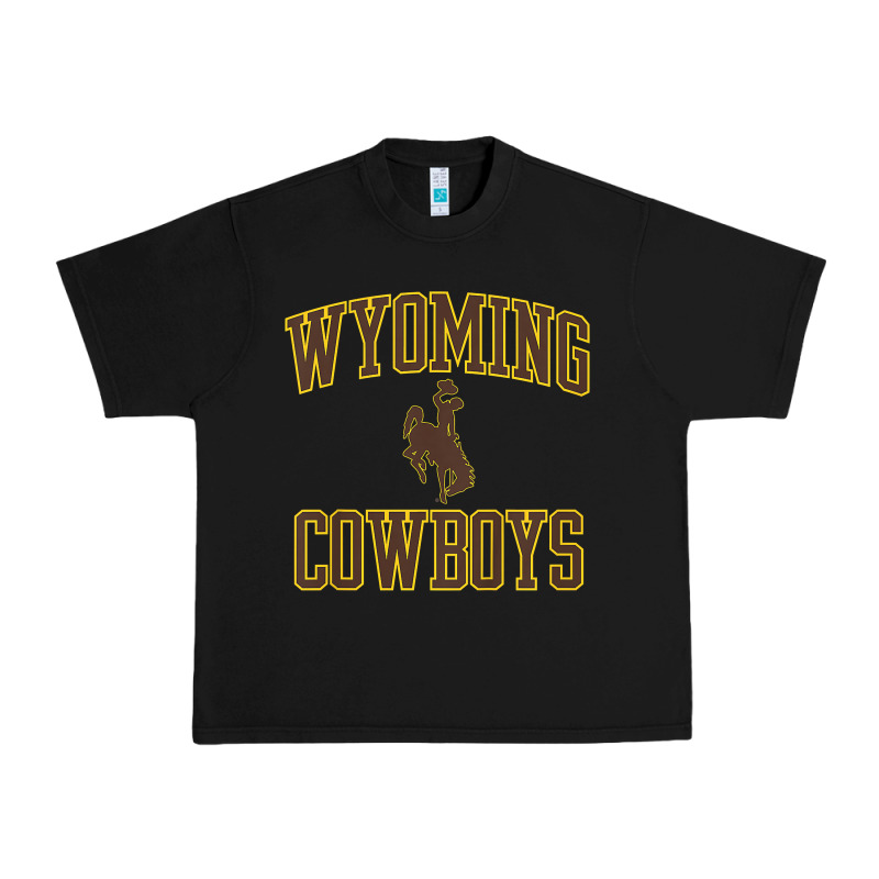 Kids Wyoming Cowboys Apparel Gameday Arch Over Cowboys T Shirt Urban Heavy Tee by linhVisuals | Teevron