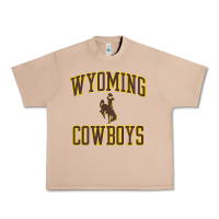 Burro kids wyoming cowboys apparel gameday arch over cowboys t shirt Urban Heavy Tee - linhVisuals