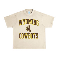 Sandshell kids wyoming cowboys apparel gameday arch over cowboys t shirt Urban Heavy Tee - linhVisuals