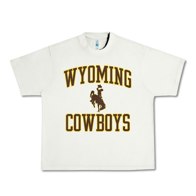 Kids Wyoming Cowboys Apparel Gameday Arch Over Cowboys T Shirt Urban Heavy Tee by linhVisuals | Teevron