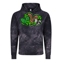 Cloud Black st patricks day western hearts Vintage Hoodie - Artiststas