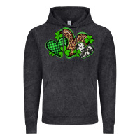 Vintage Black st patricks day western hearts Vintage Hoodie - Artiststas