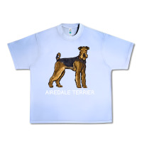 Grape Ice airedale terrier crazy dog lover sweatshirt Urban Heavy Tee - linhVisuals
