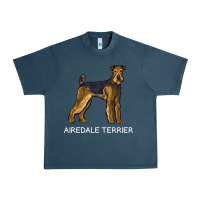Airedale Terrier Crazy Dog Lover Sweatshirt Urban Heavy Tee | Teevron