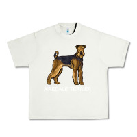 Pistachio airedale terrier crazy dog lover sweatshirt Urban Heavy Tee - linhVisuals