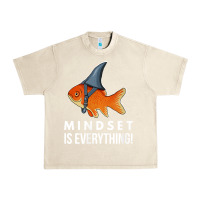 Sandshell mindset motivational quote cute goldfish shark fish t shirt Urban Heavy Tee - linhVisuals