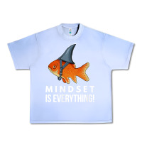 Grape Ice mindset motivational quote cute goldfish shark fish t shirt Urban Heavy Tee - linhVisuals