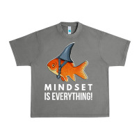 Tornado mindset motivational quote cute goldfish shark fish t shirt Urban Heavy Tee - linhVisuals