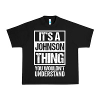 Black it's a johnson thing   you wouldn't understand   family name t shirt Urban Heavy Tee - linhVisuals