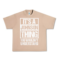Burro it's a johnson thing   you wouldn't understand   family name t shirt Urban Heavy Tee - linhVisuals