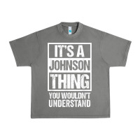 Tornado it's a johnson thing   you wouldn't understand   family name t shirt Urban Heavy Tee - linhVisuals