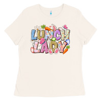 Bone lunch lady easter Ladies Tee - CowhideDigitalArt