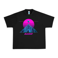 Black pink sun   official gunship t shirt Urban Heavy Tee - linhVisuals